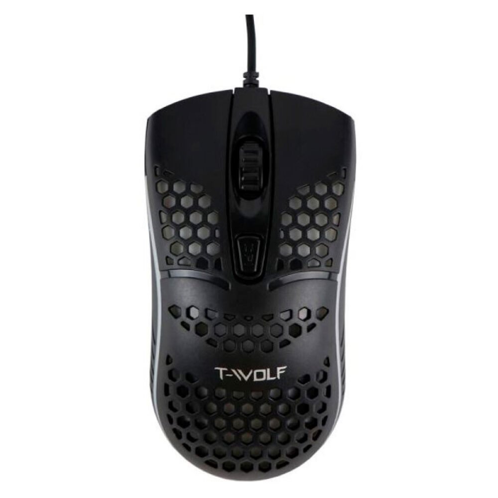 T-Wolf V15 Wired Cool Beehive Competitive Mouse Game - Image 4