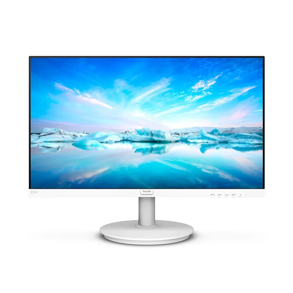 Philips 271V8W 27-inch IPS LCD Monitor - FHD Display, 75Hz, Adaptive-Sync, LowBlue Mode, Flicker-Free, VESA Mountable - 1 Year Warranty