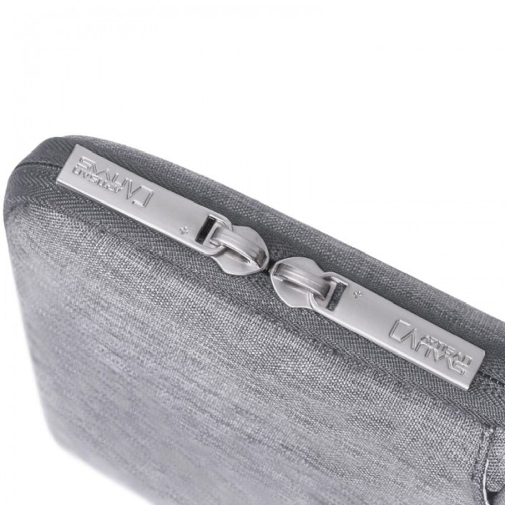 Canvas Artisan 13" Laptop Bag, Gray L3-C12-13LGY - Image 4