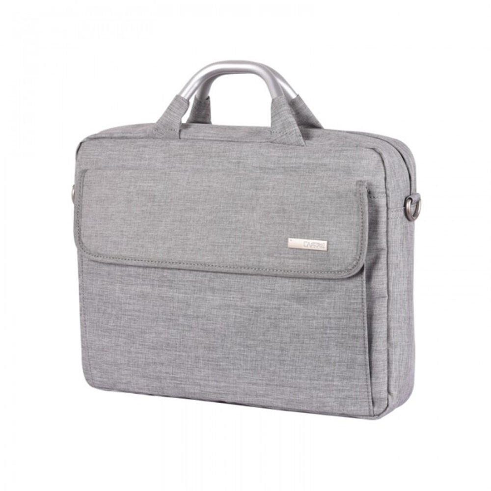Canvas Artisan 15" Laptop Bag Light Gray L4-04-15LGY