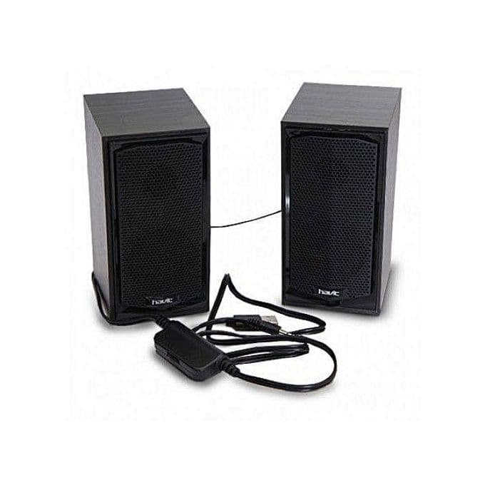 Havit USB powered 2.0 wood speaker hv-sk518