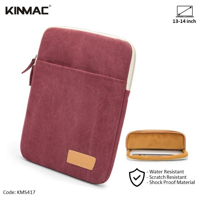 Kinmac Vertical Design Sleeve Kms417 Wine