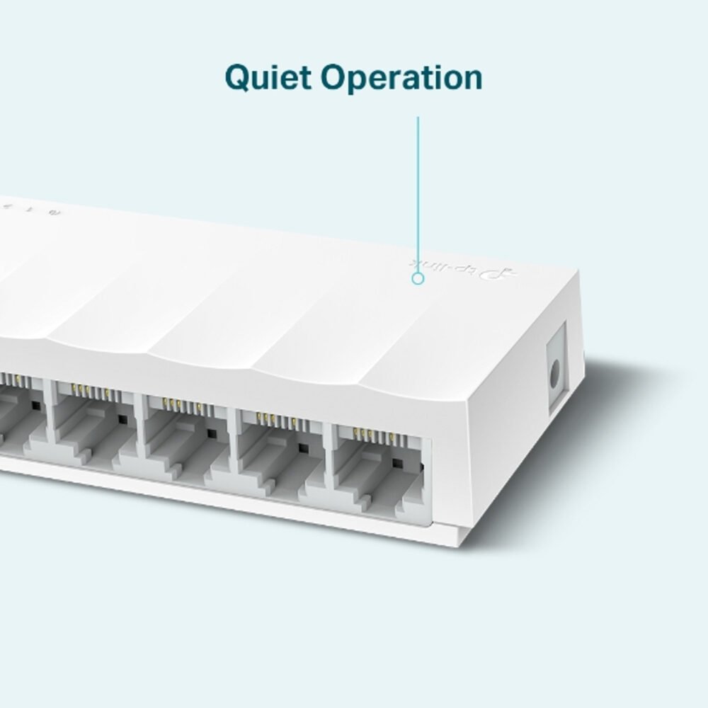 TPLINK 1008 8-Port 10/100Mbps Desktop Network Switch LS1008 - Image 2