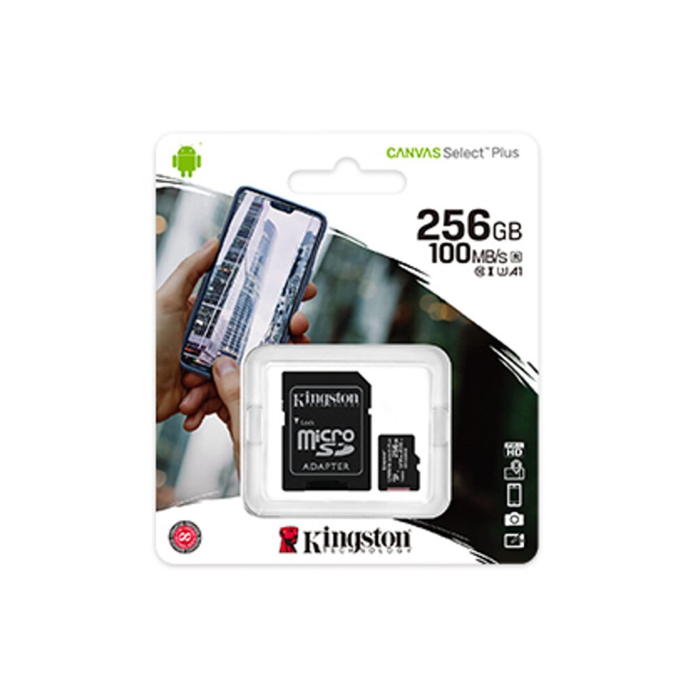 Kingston 256GB Micro SD Class 10 SDCS2/256GB - Image 2
