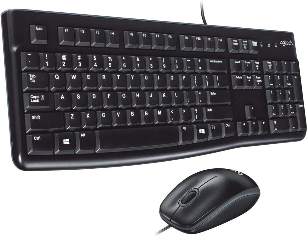 Logitech Wired Keyboard and Mouse MK120 - Image 2
