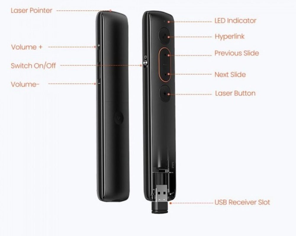 UGreen Wireless Laser Pointer Presenter - Image 2