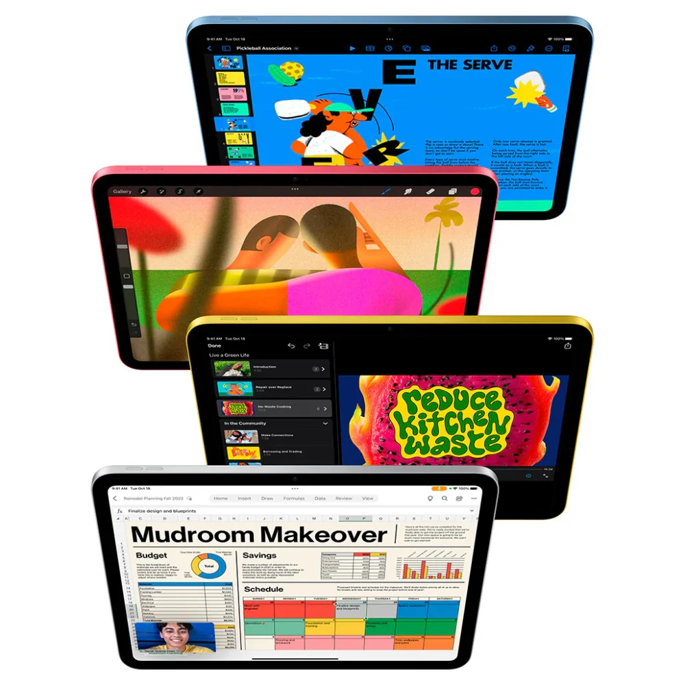 Apple iPad 10 10.9-inch  – 64GB - WIFI - A14 Bionic - Liquid Retina Display - 1 Year Warranty - Image 2