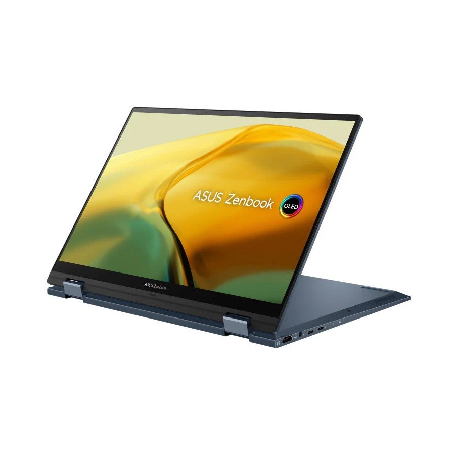 ASUS ZenBook 14 FLIP OLED  UP3404VA + Sleeve Bag + Stylus Pen - Core i7 1360P - 16GB RAM - 512GB NVME - 14" Screen IRIS XE Touchscreen - Win 11 - 1 Year Warranty