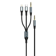 Green Lion 3 in 1 1.2M 3.5MM AUX Cable 